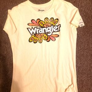 Wrangler flower t-shirt